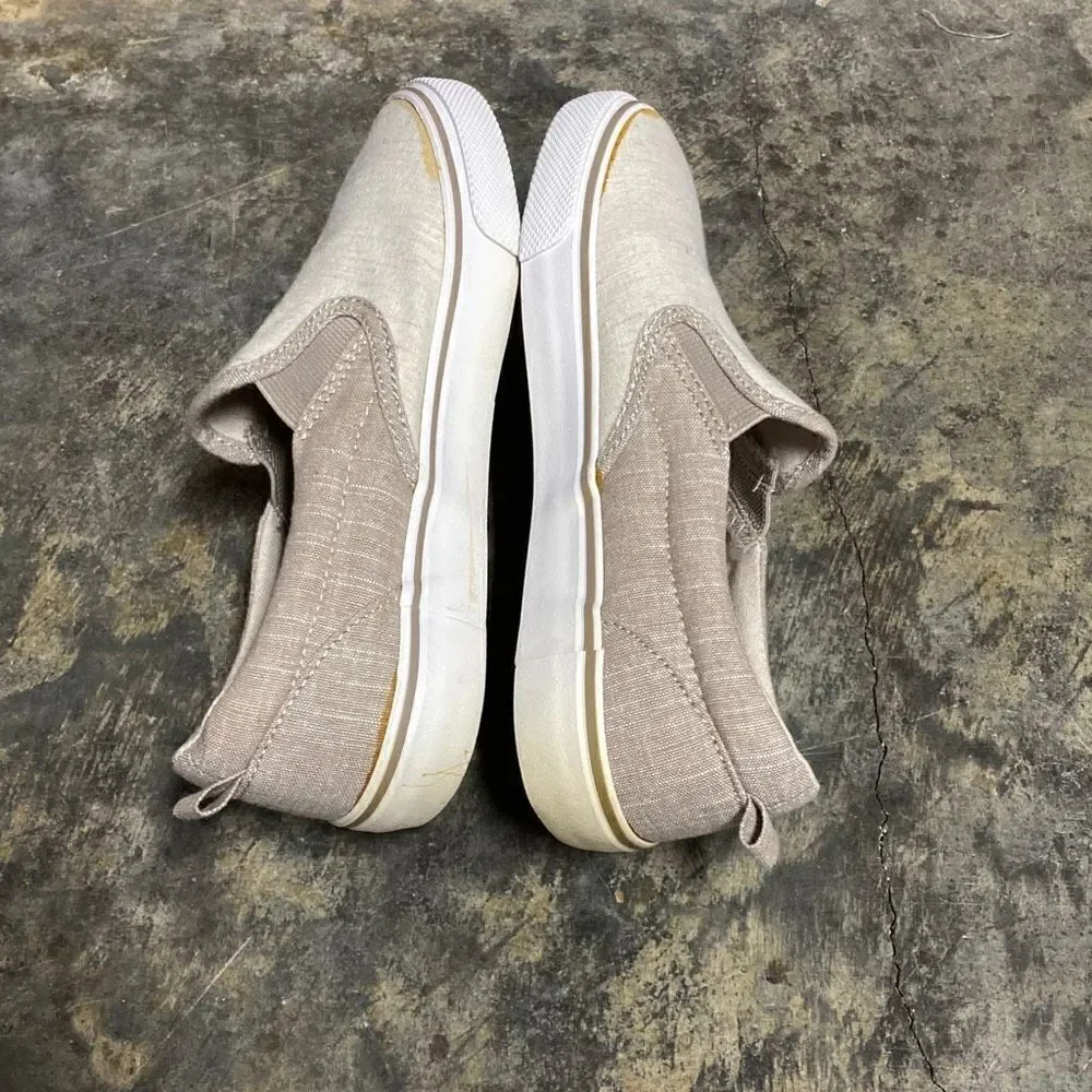 Old Navy Slip On Canvas Sneakers Youth Size 3 NEW